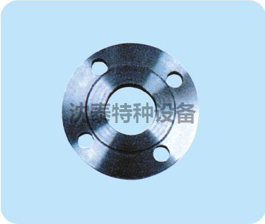 Flat welding flange